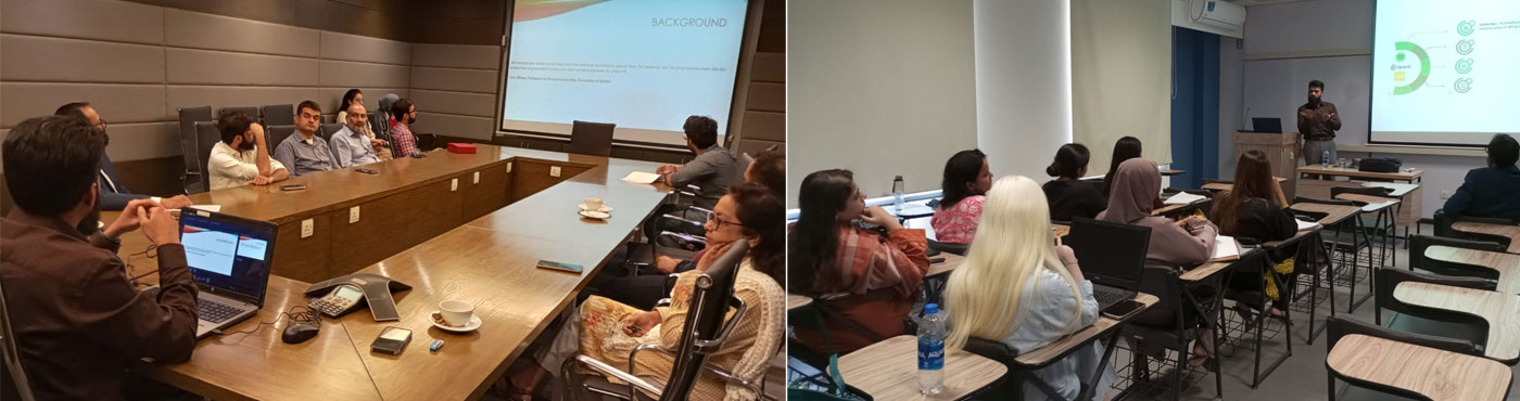 Empowering Entrepreneurial Minds: Dr. Ali J. Ahmad's Expertise Unveiled in Collaborative Session by CILET and CED at SBS, IBA