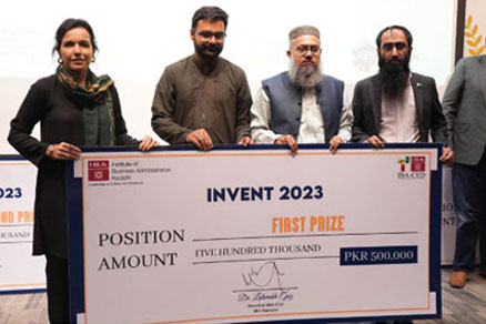 INVENT 2023 - IBA CED Startup Pitch Competition