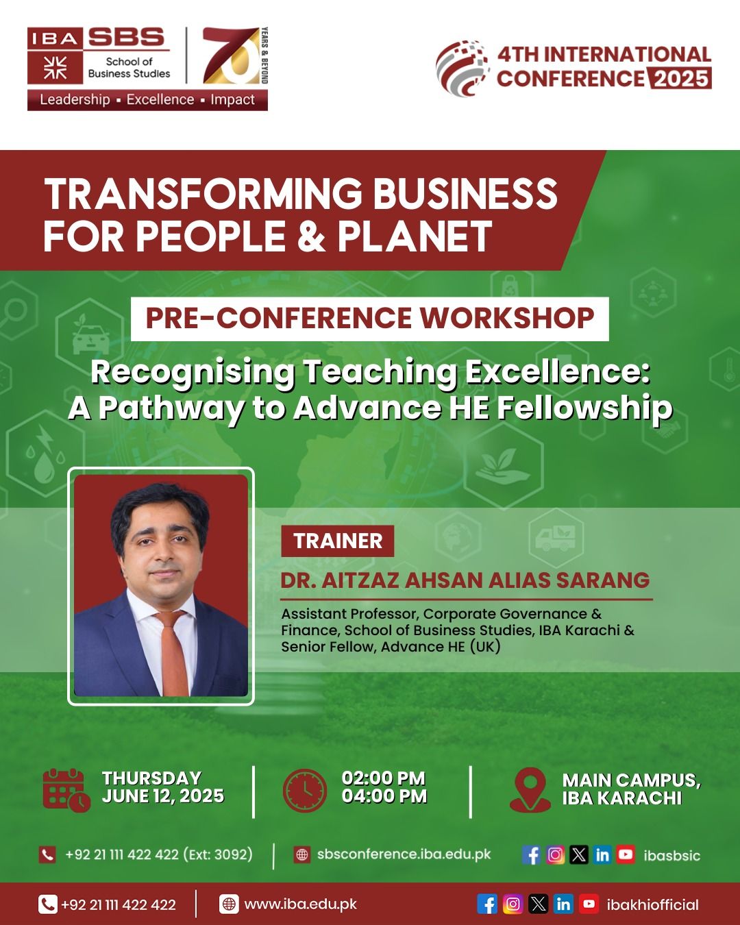 Recognising Teaching Excellence: A Pathway to Advance HE Fellowship