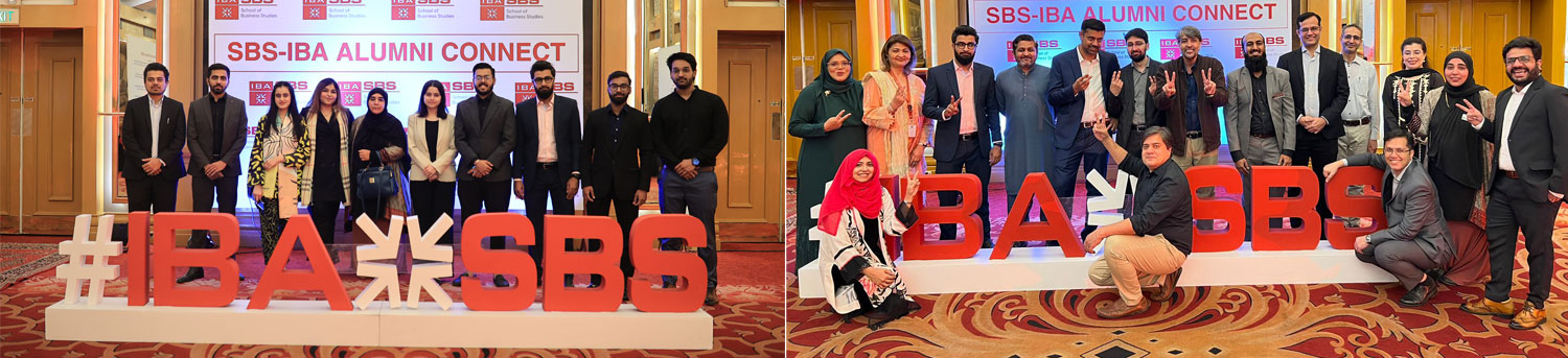 School of Business Studies organized SBS IBA Alumni Connect at Marriott Hotel Karachi